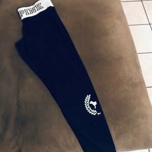 PINK VS BLACK/WHITE YOGA LEGGINGS